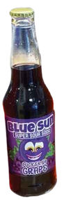 Blue Sun Super Sour Bad Temper Blueberry Soda