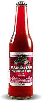 Flathead Lake Huckleberry Soda